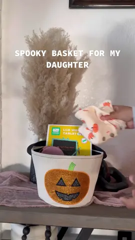 things we will actually use 🎃👻 #toddlersoftiktok #babiesoftiktok #halloween #spookybasket #fyp 