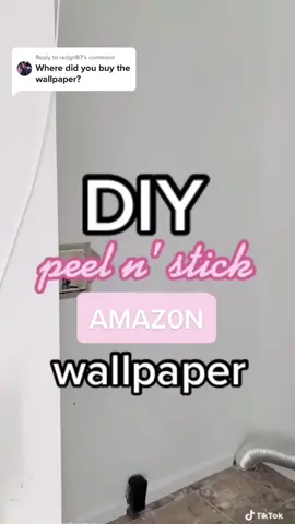 Replying to @redgrl87 here’s where you can find this peel and stick wallpaper! #diywallpaper #accentwallideas #wallpaperaesthetic #accentwalldiy #peelandstickwalldecor #wallpaperaesthetic #wallpapervideo 
