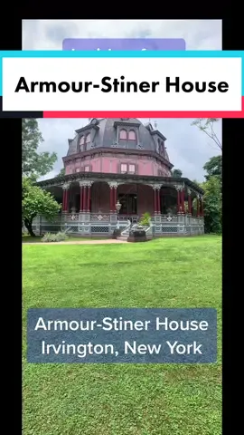 One house that deserves a million photos!  The most beautiful and unique octagon house, filled with so many octagon shaped decor items! Located in #westchestercounty. #visitny #discoverny #amazinghomes #uniquehomes #armourstinerhouse 