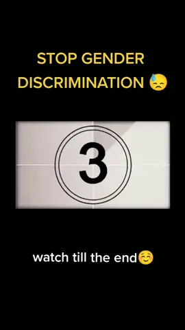 stop gender discrimination #output #LearnItOnTikTok
