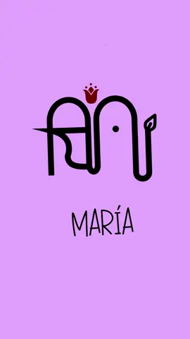 Nombre: María ¿Te gustaría un logo? sígueme y comenta tu nombre  #fyp #logodiseño #edit  #logoname #fypシ #parati #namelogo #namelogochallenge