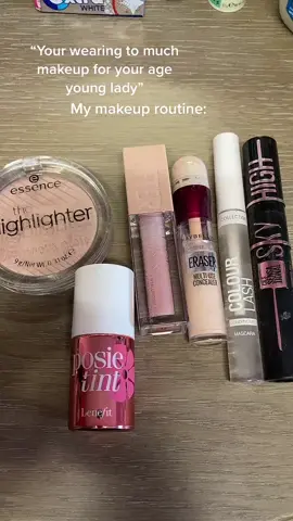 Its hardly anything😭 #fyp #makeup #StopScammerTime #trend #viral #maybelline #maybellinemascara #benefitblush #essencecosmetics #loveformakeup #no 