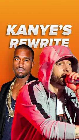 Eminem Forced Kanye to Rewrite an Iconic Verse 🏆 #hiphop #rap #eminem #kanye #kanyewest