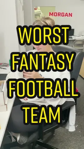 We will have to wait and see who ENDS with the worst fantasy team this year. 🏈 #cardcollector2 #sportscards #fantasyfootball