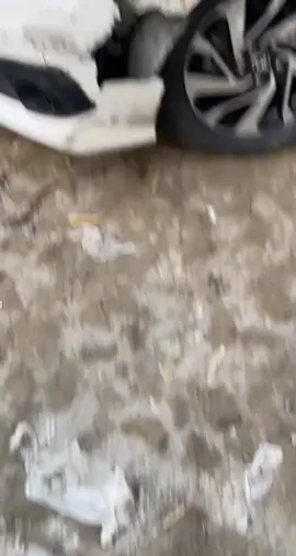 accident civic 💔🥲#karachii 