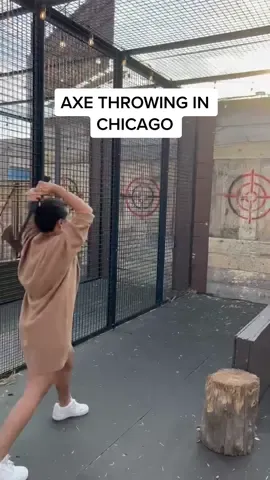 can confirm axe throwing is cheaper than therapy @Jack’s Pumpkin Pop Up #chicago #axethrowing #axethrowingchallange #chicagobars #chicagotiktok #todoinchicago 