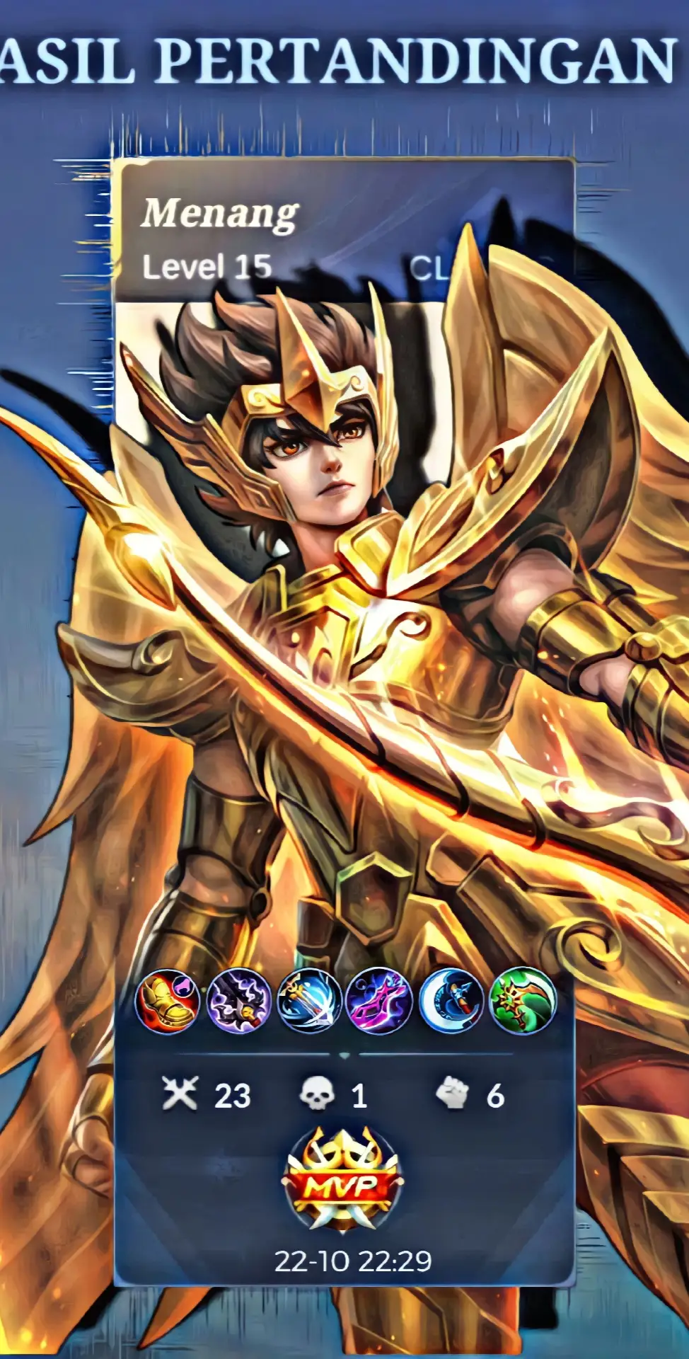 Mentahan history Skin MLBB x Saint Seiya #fypgame #hdmlbb #Xyroo?? #fyp #mobilelegends 