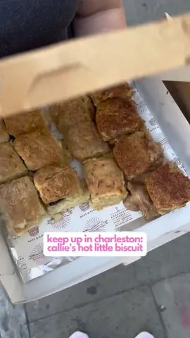 on a hot girl walk to callie's hot little biscuit ttyl 👟 #callieshotlittlebiscuit #charlestonsc #charlestonsouthcarolina @Callie’s Hot Little Biscuit #FoodTok #biscuits 