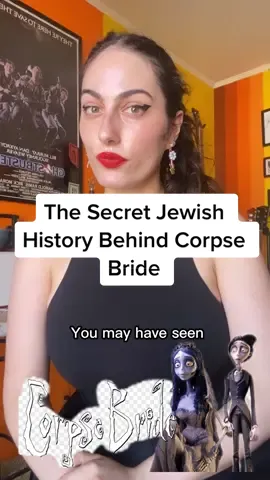 the secret jewish history behind corpse bride! #corpsebride #jewish 
