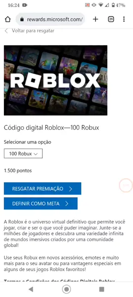 essas coisas sempre acontecem comigo 👹 #roblox #robux #microsoftrewards 