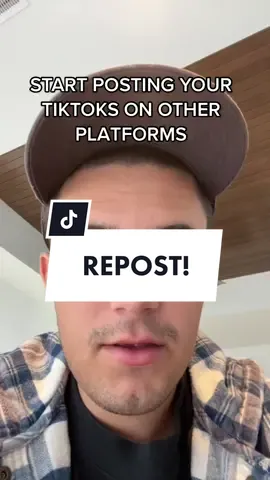 You can triple the reach you’re getting jf you just upload your tiktok content to other platforms. Reposting your content on other platforms saves you sooo much time as well #repost #content #contentcreation #viral #tiktok 