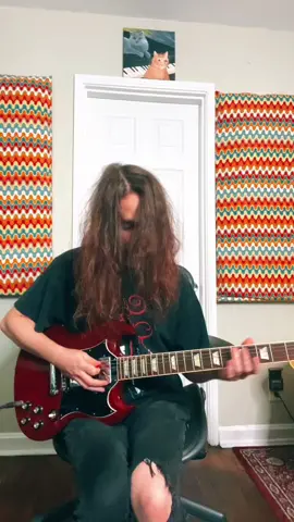 Throwback riff  #thefalloftroy #mathrock #posthardcore #guitartok #fyp