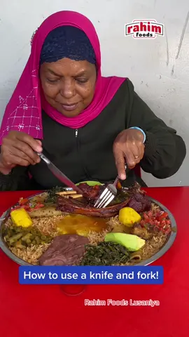 Knife and fork etiquette. 😅 Lusaniya Ugandan food #uganda #ugandatiktok #tiktokuganda #kampala #Rahimfoods #ugandanfood Best restaurant in Kampala Uganda. Kampala restaurant. Kampala best places. Kampala city. Kampala tiktok. Uganda tiktok. Uganda travels. #Africa #AfricanFood #rahimfoodslusaniya #eastafrica #lusaniya 