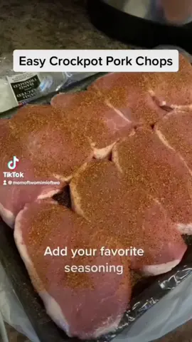 Not my recipe, but trying out a new crockpot meal tonight!  For those who know me know I don’t cook at all …. Let’s see how this goes!! #StemDrop001 #DidYouYawn #crockpotrecipes #crockpotdinner #FomotionalFinds #porkchops #slapyourmama #mommadontcook 