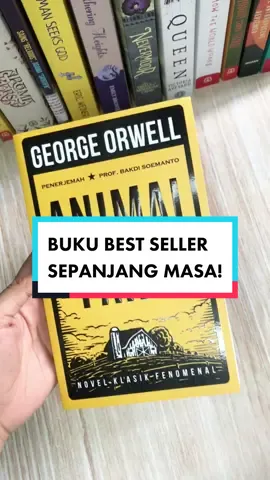 Wajib jadi buku favorite kamu seumur hidup lohhh, Kamu udah punya belum?? #BookTok #booktokindonesia #bookrecommendations #animalfarm #animalfarmgeorgeorwell #bukupolitik #bukubestseller #foryou #trending 