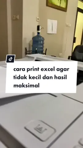 cara print excel agar tidak kecil. Dengan cara mengatur ukuran excel di page setup dan fit to #exceltips #excelpemula #belajarexcelpemula #excelochallenge 