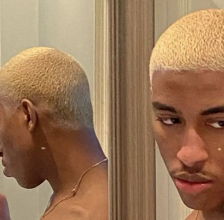 black men with blonde hair 🫶🏽👱🏾‍♂️ #fyp #fypviral #targetaudience #picturetherapy #inspo #foryou #blackmen #actiasluna 