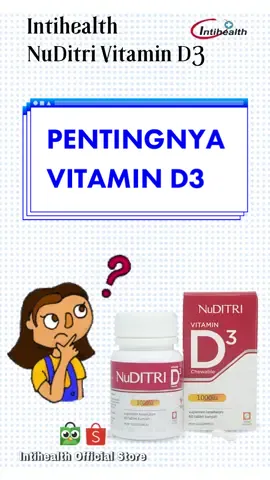 Vitamin D3 sangat penting bagi kesehatan kita #fyp #foryou #edukasi #VitaminD3 #kesehatan #SemuaPakeBRImo 