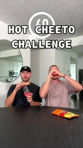 The Flaming Hot Cheeto Challenge is for ninnies 