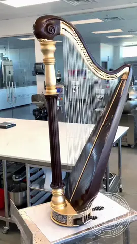 Chocolate Harp! 🎶 5ft tall of chocolate and 47 sugar strings! #amauryguichon #chocolate 