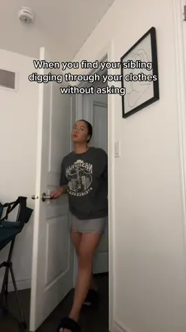 It always be your new clothes too that they want to take 😬