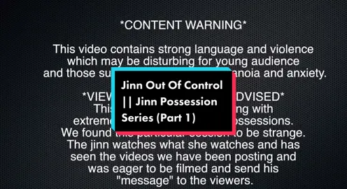 Jinn Out Of Control || Jinn Possession Series (Part 1)  Full Video Available @Abu Nadeer Via YouTube #evileye #ruqya #alruqya #ayn #hasad #islam #alruqyahealing #quran #dua #ruqyainlondon #abunadeer #evil #scary 