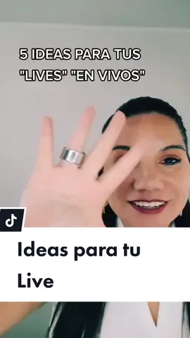 5 ideas para tu próximo live #nuevoentiktok #comohacertiktok #coachdetiktok #comohacervideos #tiktokparanegocios #mujeresemprendedoras #emprendedras #mamasquetrabajan #mujeresqueinspiran 