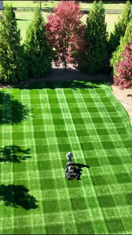 @gciturf - stop 2 on our road trip. We had a blast mowing the fescue and burning in some amazing stripes. The checkerboard pattern of lawn stripes is such an awesome classic. 