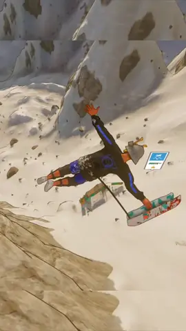 I didnt know the Snow Skate had this much absorption😱 #ridersrepublic #foryou #viral #fyp #ubisoft #foryoupage #gaming 
