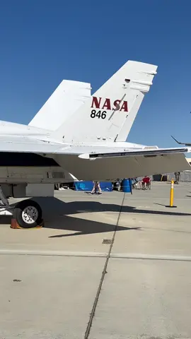 NASA FA-18B Hornet on static display at Edwards Air Force Base, California! #nasaf18 #nasa #edwardsafb #avairshow #edwardsairforcebase #california #avgeek #airshow #fighterjet #soundoffreedom 
