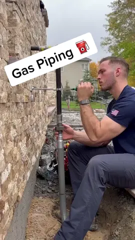 Gas Flex - New Gas Stove Connection  #plumbinghacks #newpatio #homerenovations #whoop #megapress #megamillions #gaspipes #gasolina 