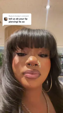 Replying to @locsbyc I want more piercings and I’m definitely getting more soon. 