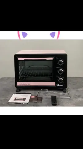 OVEN LISTRIK OXONE OX-7725 Spesifikasi :  - Kapasitas 25 Liter - Daya listrik : 550 Watt x 2 - Api Atas dan Api Bawah - Max Temp : 250 C - Cooking Function : Broil, Roast, Bake/Roast - Terdapat 1 Tray dan 1 Nampan - Rotisserie Fuction - Heating Element Stainless Steel - Garansi Resmi OXONE 2 Tahun