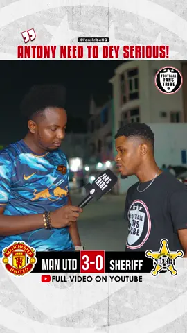 Watch Dani's FULL INTERVIEW via YouTube Icon in bio 😅📺⚽ - Manchester United 3-0 Sheriff - #naijafootball #PremierLeague  #manchesterunited #tiktoknigeria #naijatiktok #trending #fyp #footballtiktok #football #footy #nigeria 