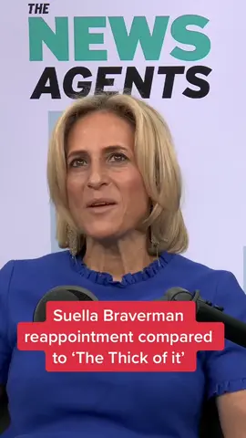 “Six days in exile, and you’re back!” Listen on Global Player #suellabraverman #politics 
