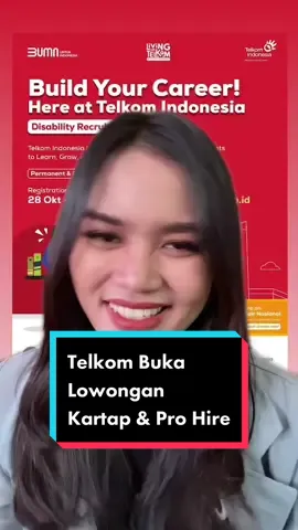 Telkom lagi buka lowongan besar-besaran guys🔥 #SemuaTentangBUMN 