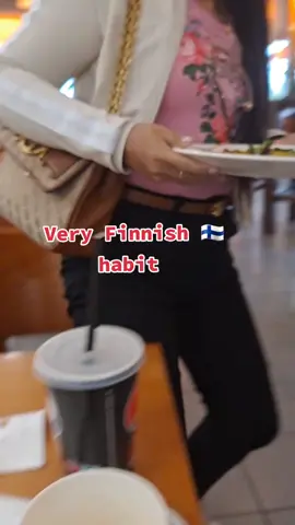 finnish thing that make sense #pinayinfinland #fyp #foryou #finnish #suomitiktok #tiktokfinland #habit #restaurant #reality #veryfinnishthings 
