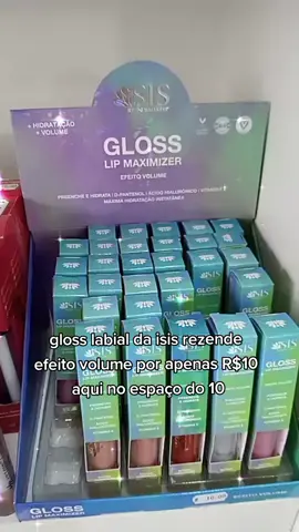 Gloss Lip Maximizer efeito volume  ✔Preenche e Hidrata  ✔D-Pantenol  ✔Ácido Hialuronico  ✔Vitamina E Por apenas R$10.00 reais no espaço do 10. #glossisisrezende #daniprodutosdebeleza #glossvolume #gloss #glosslabial #labioshidratados #labiosvolumosos #luizote #luizotedefreitas
