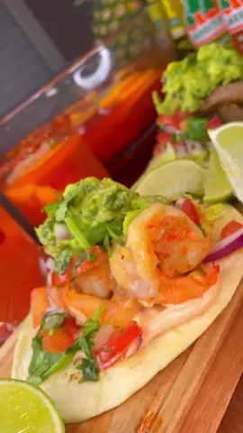 Coconut Rum Shrimp Tacos 🍤🌮 #tacos #shrimp #rum #coconutrum #shrimptacos #guacamole #BlackMusic #foryou #fyp #foodtiktok #cookingtiktok #EasyRecipe #coconut #tacotuesday #taco #BlackTikTok  #xyzbca 
