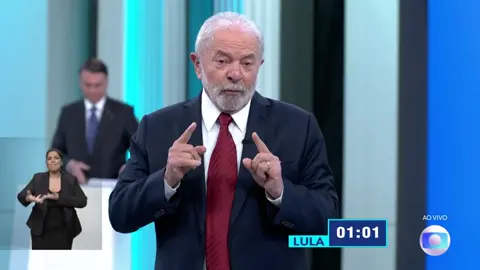 Veja as considerações finais de Lula ( PT ) #DebateNaGlobo #Eleições #SegundoTurno #g1 