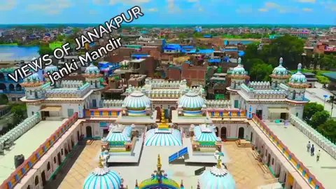 Drone views of JANKI MANDIR #recommendations #natural #trending #janakpur #dhanusha #foryou #suvash @Kartik kr shah