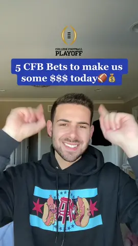 5 CFB Bets Today🏈🔒 #sportsbettingeducation #sportsbettingtiktok #sportsbetting #cfb #collegegameday #gameday #sec #bigten #parlay #locks #big12 #greenscreen 
