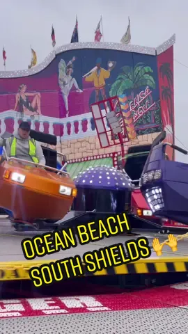 @OceanBeachPleasurePark today with @bestblondiegrace 🙌 #southshields #uk #england #rides #funfair #carnival #ride #fast #music #fyp #foryoupage 