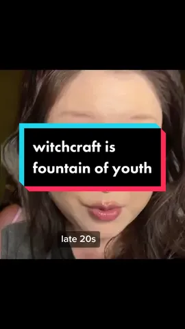 #stitch with @ravennhartwell witchcraft and demon magic may be the fountain of youth change my mind 