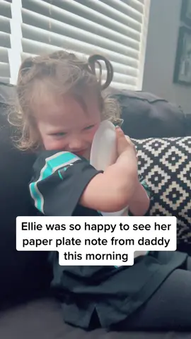 The girls smile so big every morning! 🥹