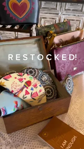 We are always so excited to launch new bags and this time is no different we just received one of the largest Mexican leather bag shipments from our partners in Guadalajara Jalisco Mexico.  CARLOTA is a brand dedicated to showing off Mexico through high-quality, handmade leather goods with Mexican motifs. They make Limited addition collections and often times we sell out and bags do not return. #CadenaCollective #Mexicanbags #MexicanLeather #CARLOTA #Leatherbag 