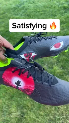 Itachi Custom cleats 🔥😮‍💨🙌🏾 #itachiuchiha #animeart #cleats 