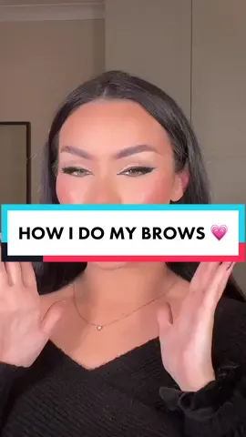 How I do my brows lately! #fyp #mua