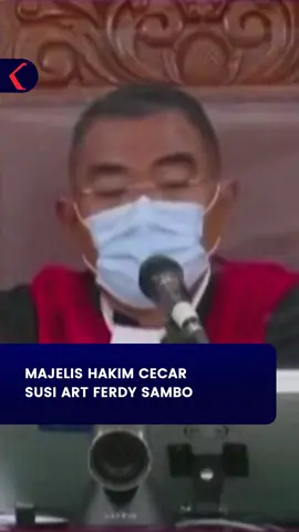 Majelis Hakim Pengadilan Negeri Jakarta Selatan tak percaya dengan hal-hal yang disampaikan oleh Susi asisten rumah tangga Ferdy Sambo. Susi terlihat gugup dan mengarang cerita di persidangan karena pernyataan dan keterangannya yang tak sesuai dengan BAP. Simak cuplikan momen demi momen Hakim Wahyu Iman Santoso cecar pernyataan ART Ferdy Sambo yang berubah-ubah. #tiktokberita