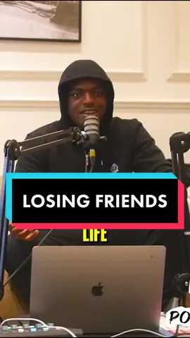 “Don’t be scared to lose friends” #m1podcast #podcast #fyp #foryoupage 